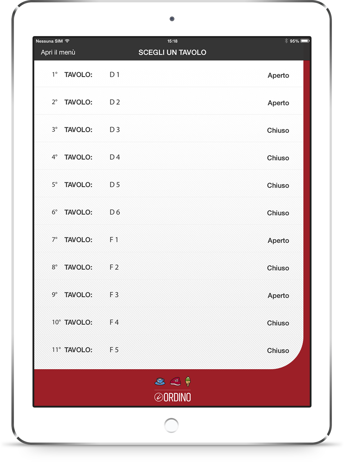 mockup presentation sviluppo applicazione ios mobile iordino