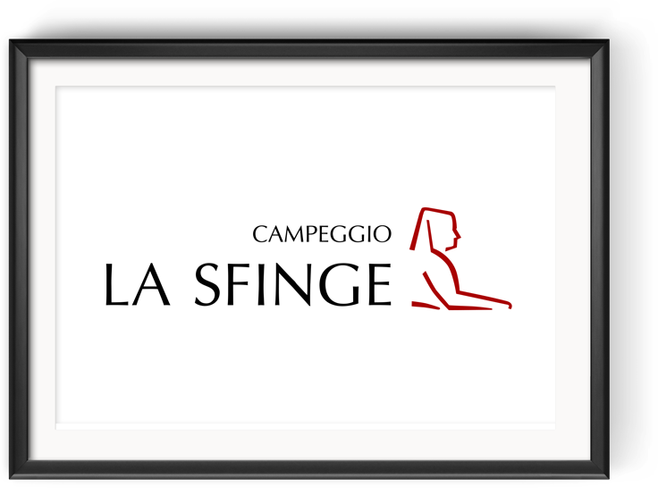 Design del Logotipo Campeggio la Sfinge
