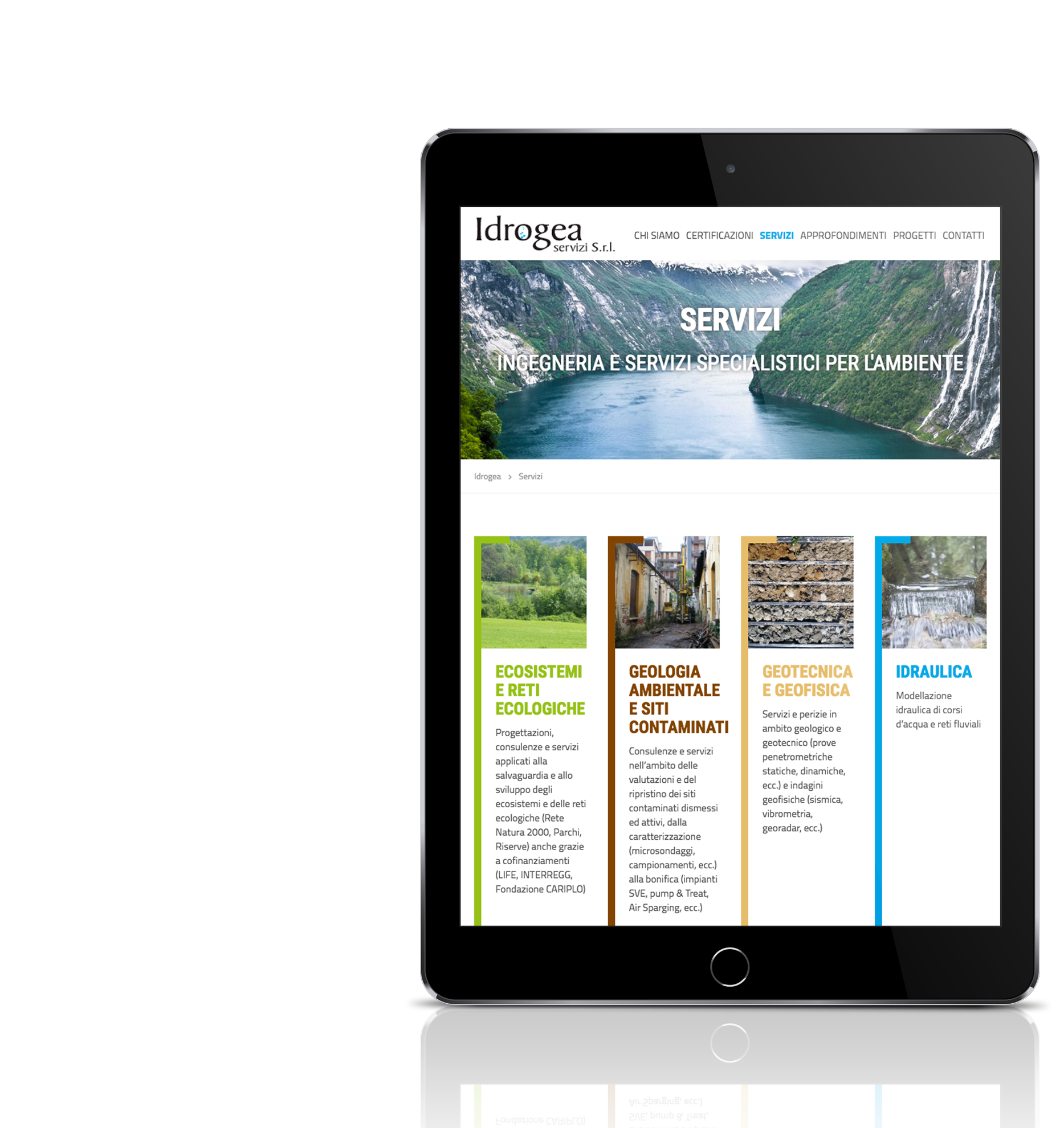 Sviluppo sito web Idrogea