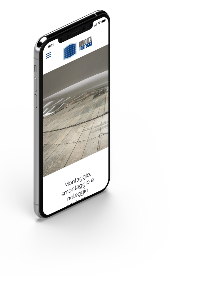 Rivolta Ponteggi sito web responsivo