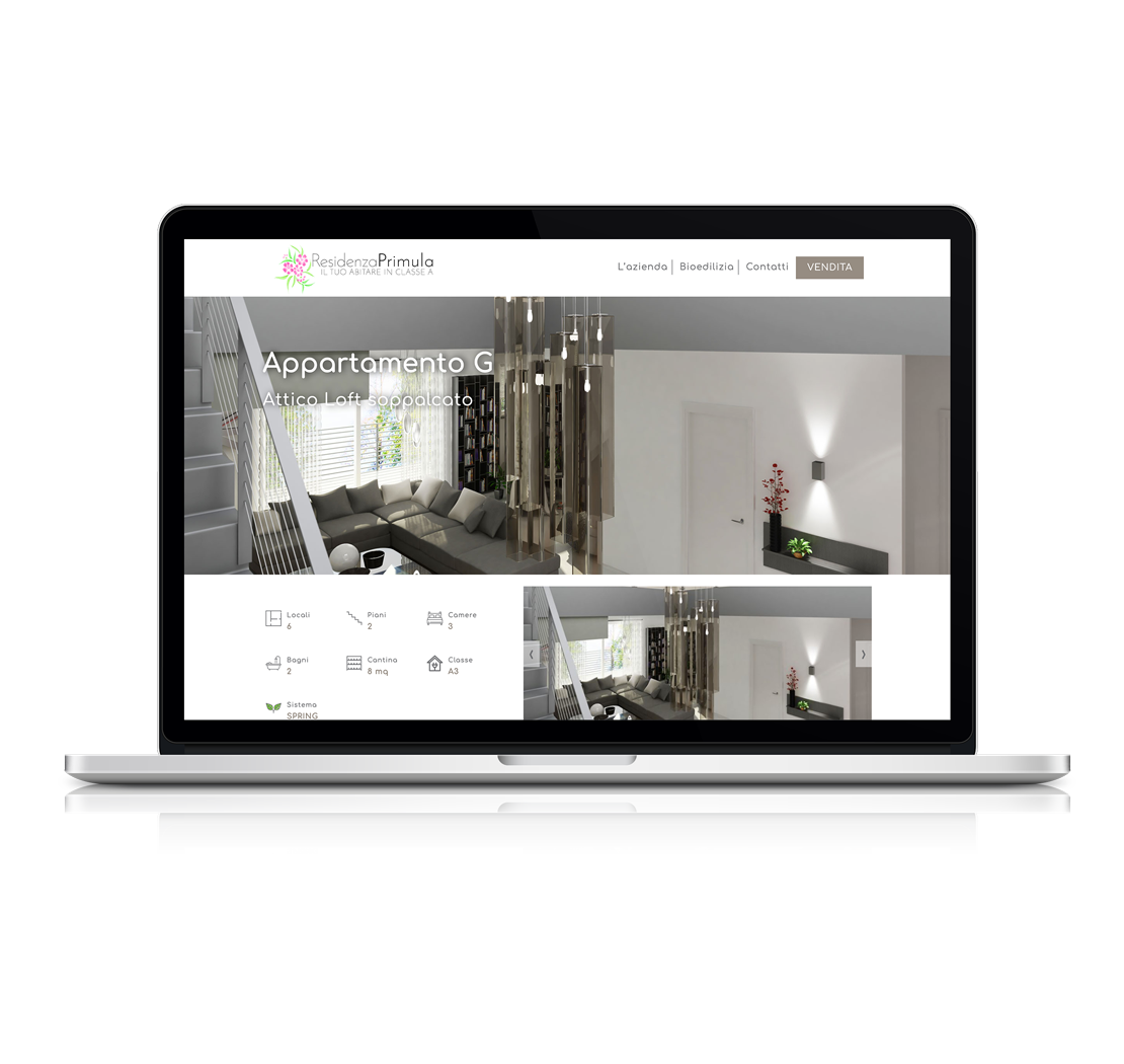 Appartamenti Solbiate Arno sito web responsivo
